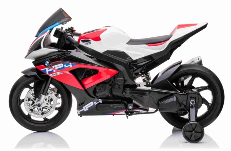 MOTO BMW HP4 RACE S1000RR, motores 2x12v, eva, cuero, ROJA - LI-JT5001RED